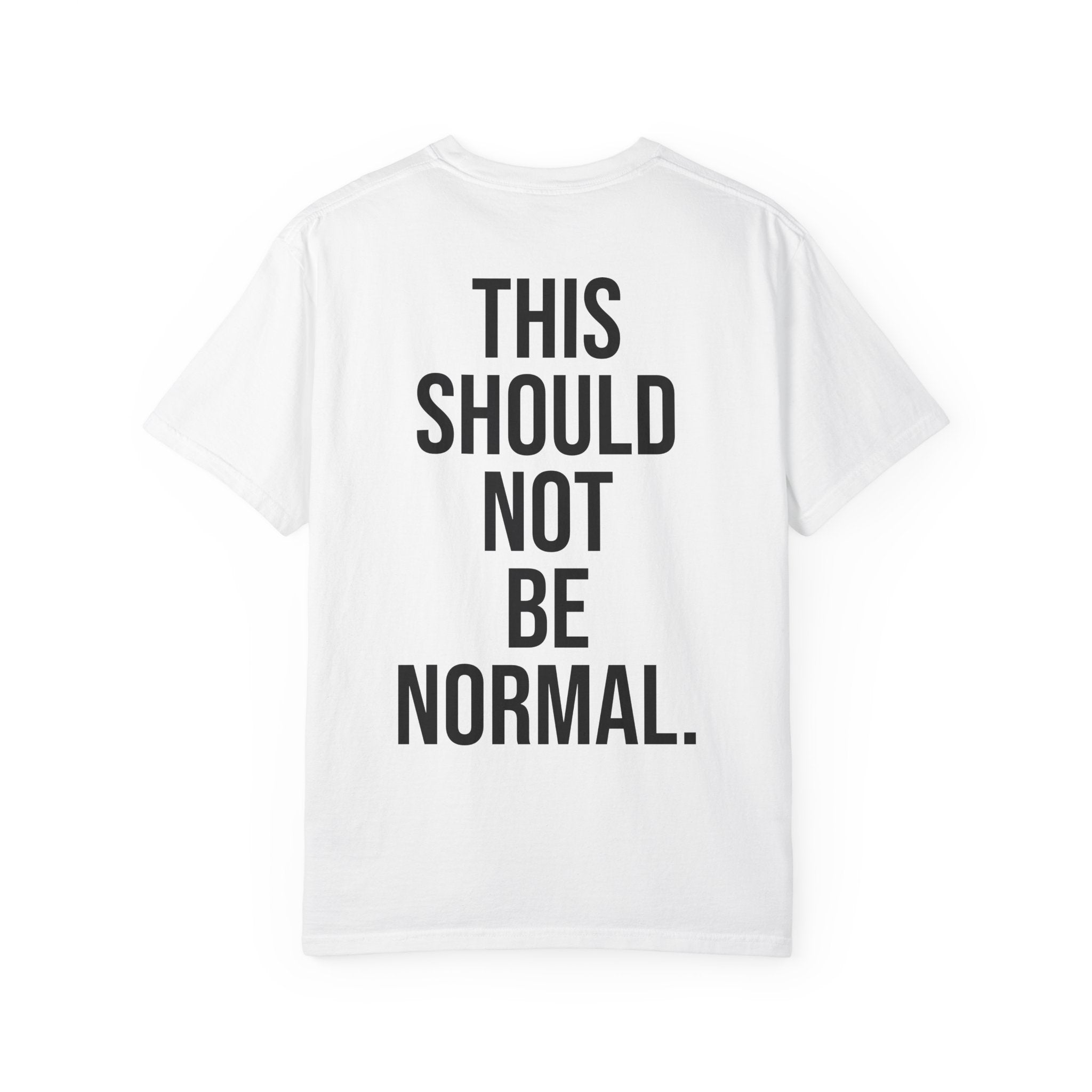 THIS SHOULD NOT BE NORMAL.