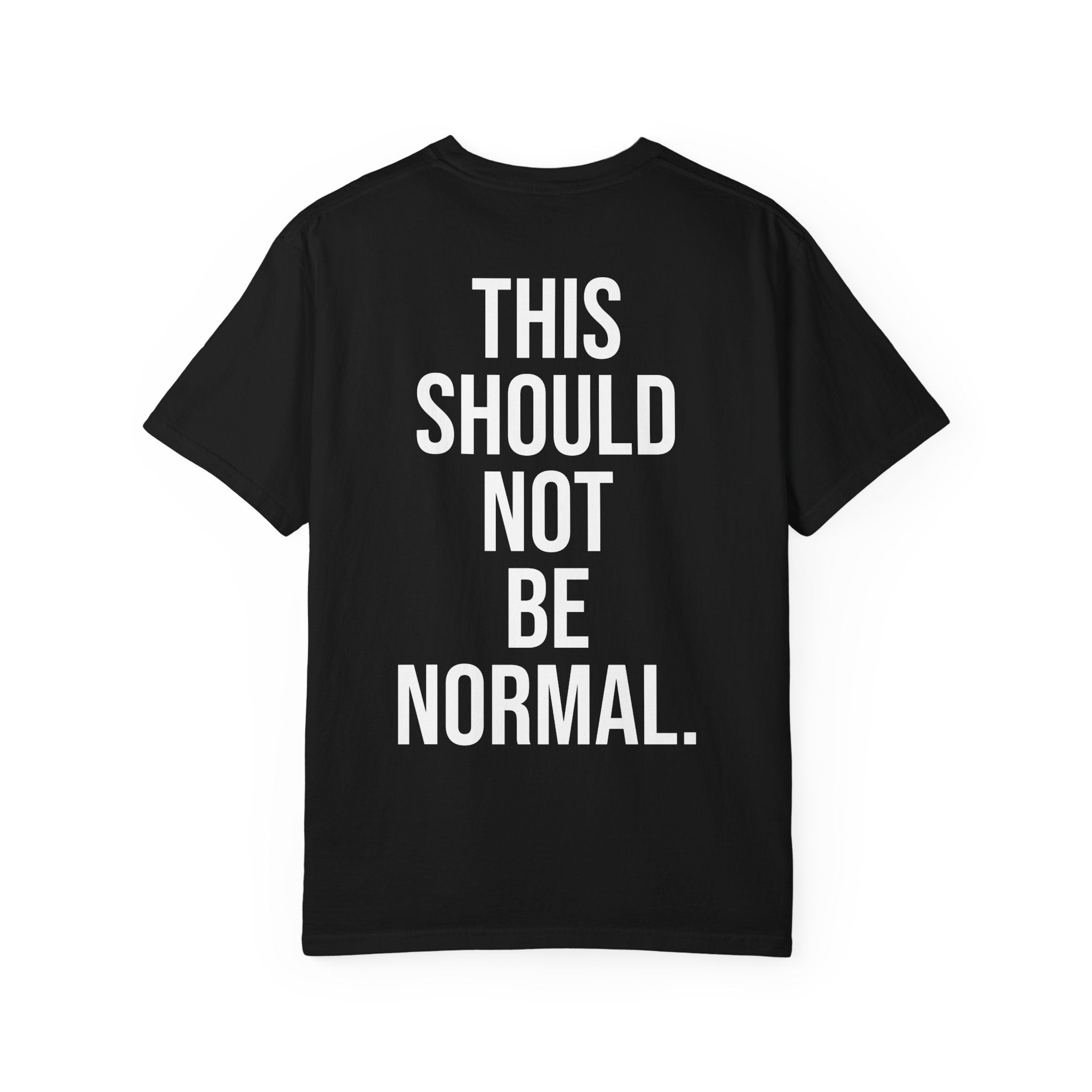 THIS SHOULD NOT BE NORMAL.